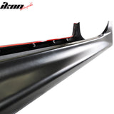 2008-2015 Mitsubishi Lancer EVO Side Skirts Unpainted Black PP Pai