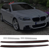 2011-2016 BMW F10 5 Series M-Performance Style Black Side Skirts PP