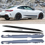 2021-2026 BMW 4-Series G22 G23 2Dr MP Style Side Skirts + Rocker Panel
