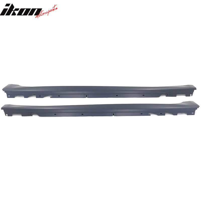 2017-2023 BMW 5 Series G30 Sedan Unpainted 2PCS Side Skirts Extension