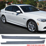 2011-2016 BMW F10 5-Series 4 Door M-T Msport PP Side Skirts Set Pair
