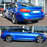 2014-2020 BMW F32 F33 4-Series M-T Msport PP Side Skirts Extension