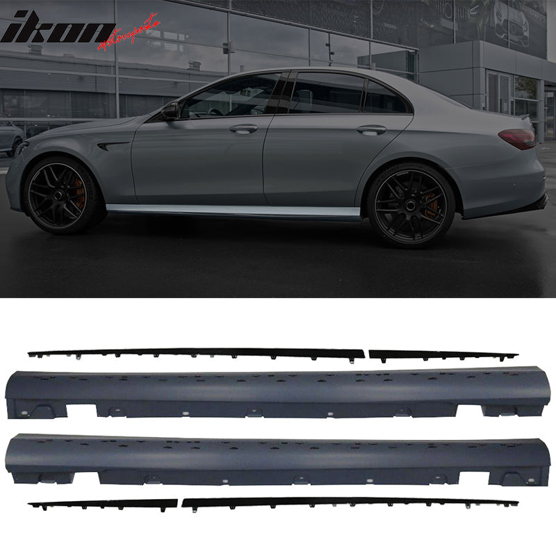2021-2023 Benz W213 E Class Front Rear Bumper Hood Grille Side Skirts