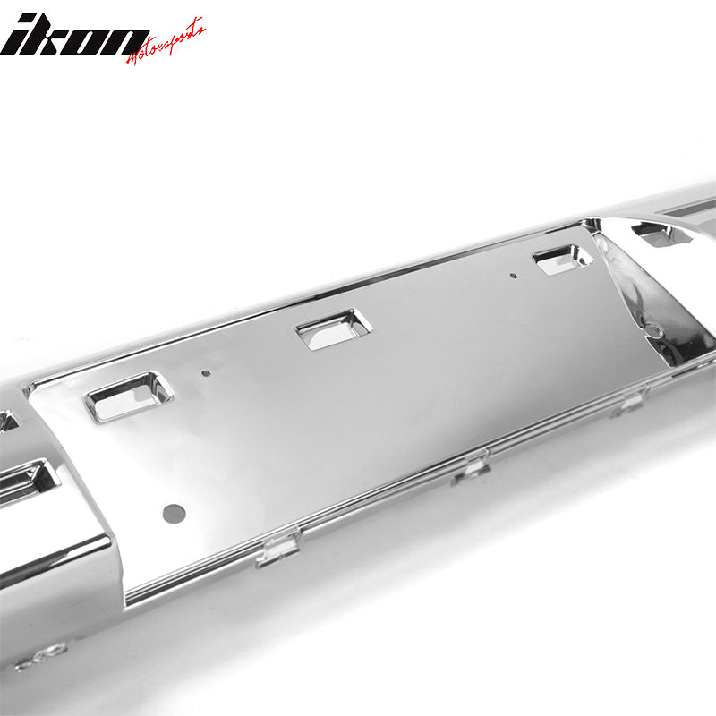 Front Bumper Impact Bar Skid Plate for GMC Sierra 1500 2014-2015 Chrome