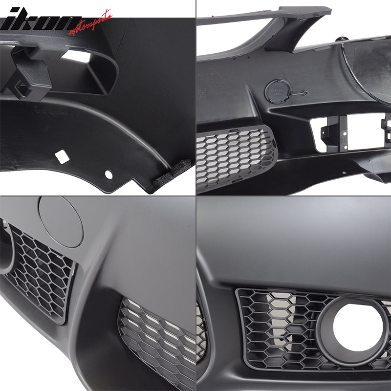 Fits 09-11 E90 3-Series M3 PP Front Bumper + Foglight Fog Lamp