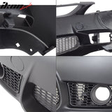 Fits 09-11 E90 3-Series M3 PP Front Bumper + Foglight Fog Lamp