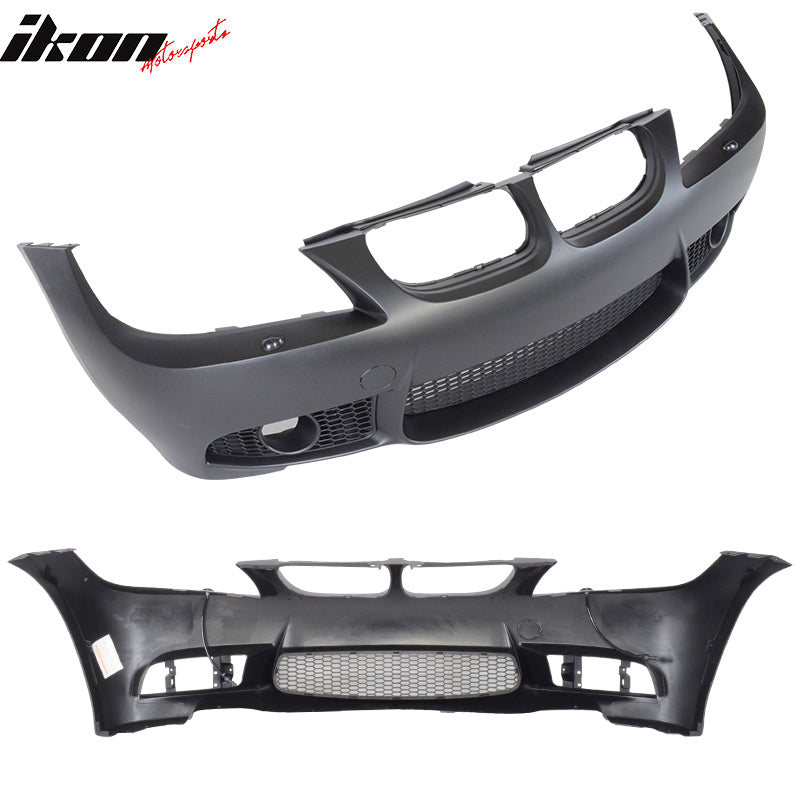 Fits 09-11 E90 3-Series M3 PP Front Bumper + Foglight Fog Lamp
