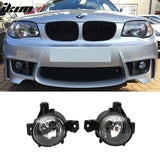 2007-2013 BMW 1 Series E82 1M No PDC Front Bumper w Fog Lights PP