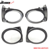 Fits 99-06 E46 2Dr M3 PP Front Bumper + Fog Light Cover + Fog Lamp