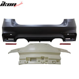 2012-2019 BMW F30 3 Series M3 M4 Style Twin Muffler Rear Bumper Cover