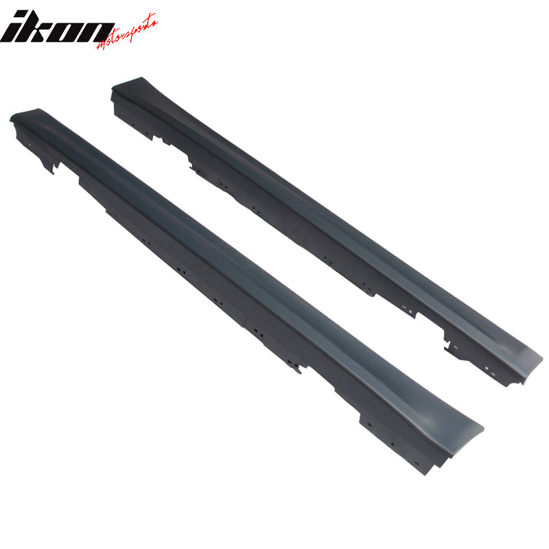 2012-2018 BMW F30  3-Series M3 Style Unpainted Black Side Skirts PP