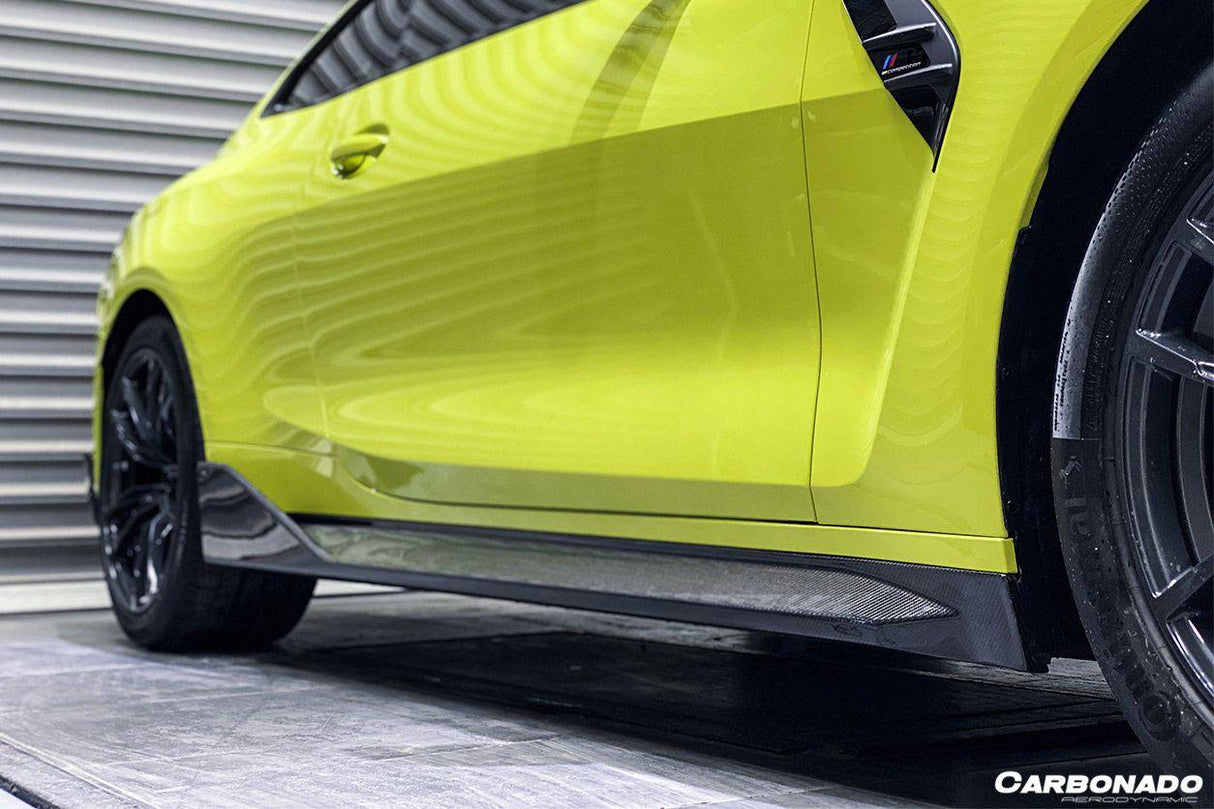 2021-UP BMW M4 G82  G83 MP Style Carbon Fiber Side Skirts