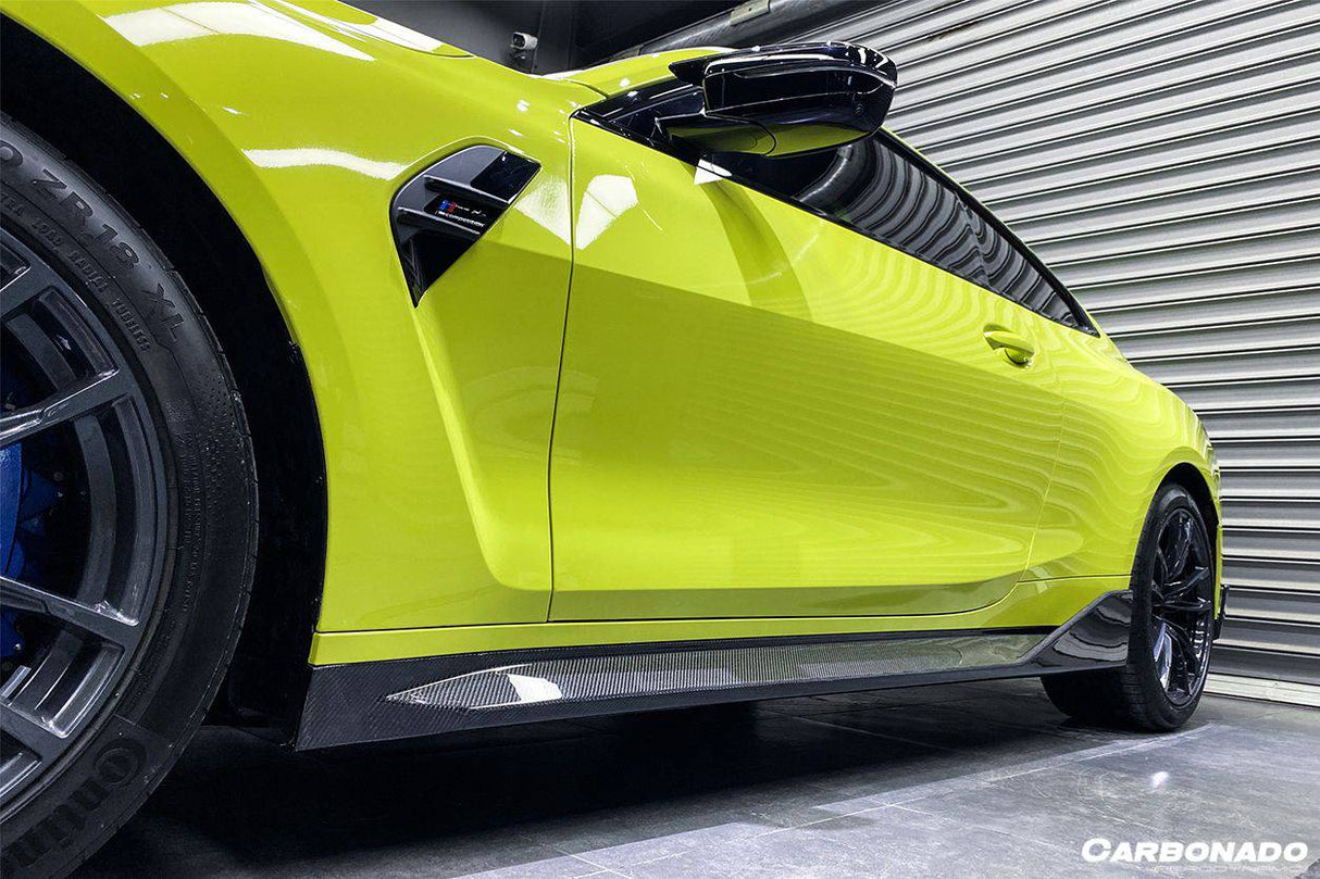 2021-UP BMW M4 G82  G83 MP Style Carbon Fiber Side Skirts
