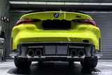 2021-UP BMW M4 G82  G83 MP Style Carbon Fiber Qual Rear Lip with Caps