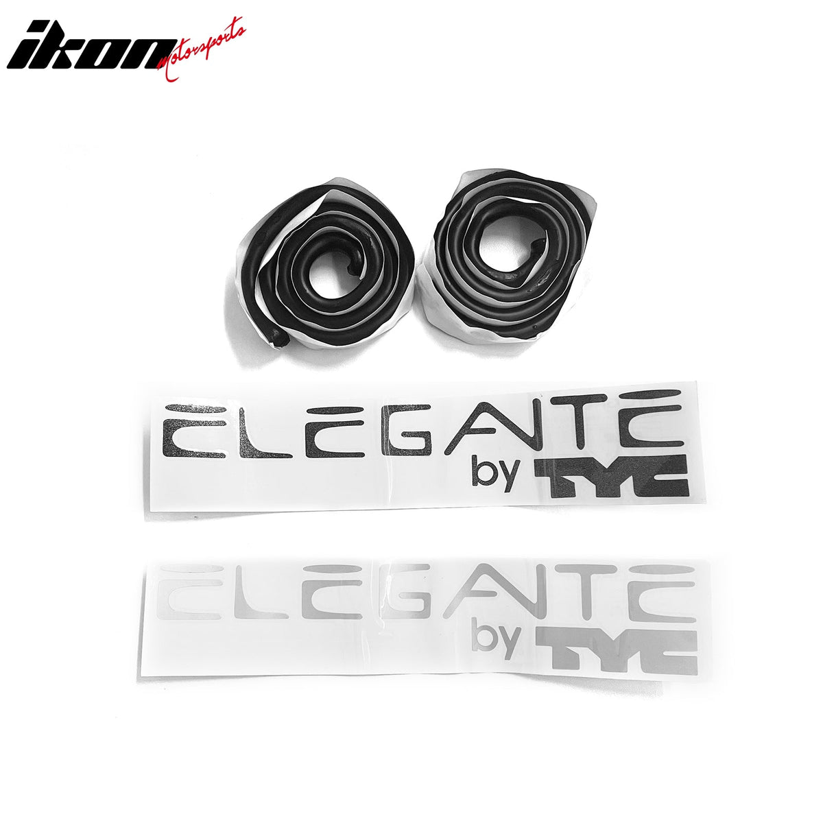 1998-2001 Nissan Altima Black Housing w/ Carbon Texture Clear Lens Tail Lights