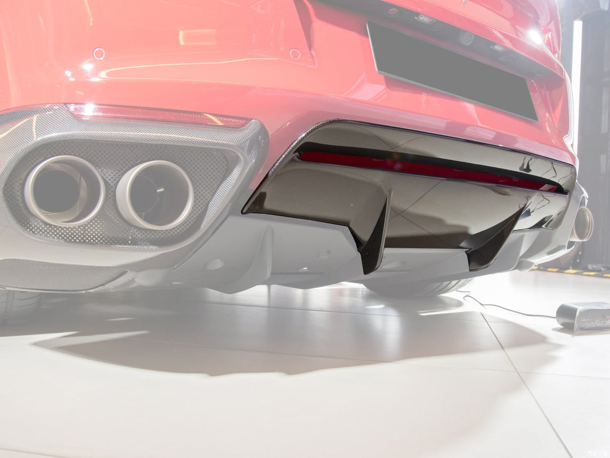 2019-2026 Ferrari 812 GTS OE Style Dry Carbon Fiber Rear Lip