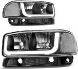 AmeriLite 2013-2015 Altima 4Dr Sedan Replacement Headlights Pair Halogen Type - Driver and Passenger Side