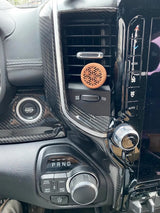 2019+ RAM 1500/TRX/RHO Radio Infotainment Screen Side Trim Hard Carbon Fiber Cover