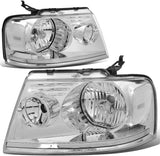 Dna Motoring Hlohf1504cham Headlight Assembly Driver And Passenger Side