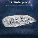 Autosaver88 Headlights Assembly Pair Compatible With 0613 Chevrolet Impala 1416 Chevy Limited 06 07 Monte Carlo Headlamp Replacement Chrome Housing Reflector A Clear Lens Oe