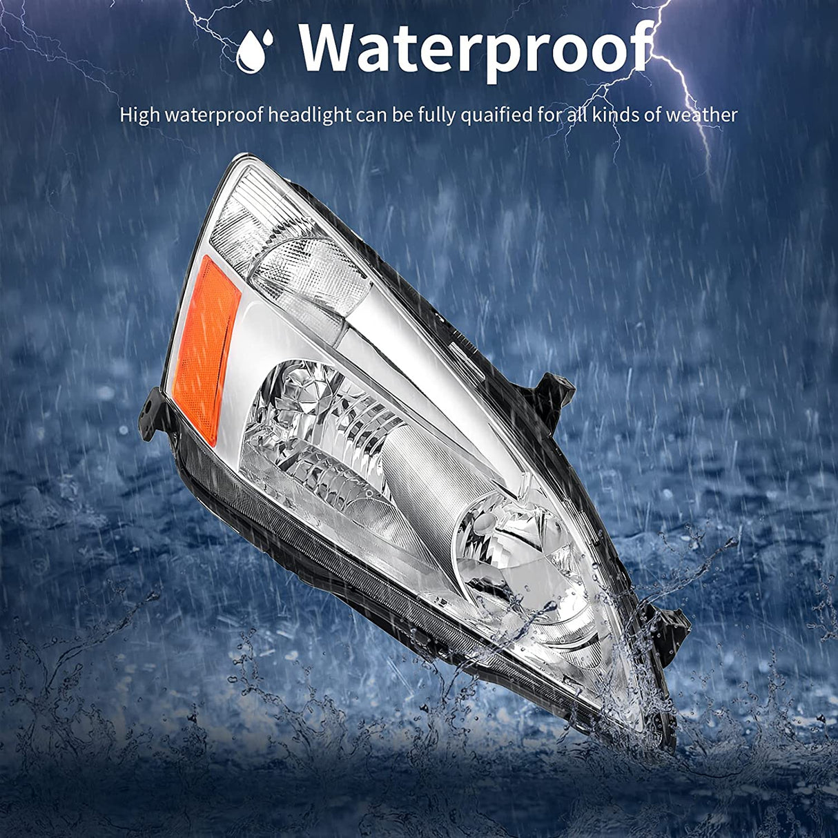 NTXGlow Factory Headlight (03-07 Honda Accord)