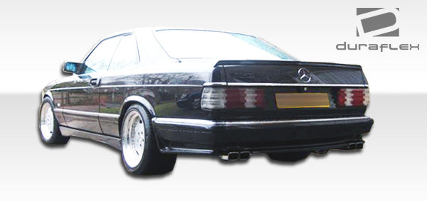 1981-1991 Mercedes S Class W126 4DR Duraflex AMG Look Rear Bumper Cover (euro spec) - 1 Piece