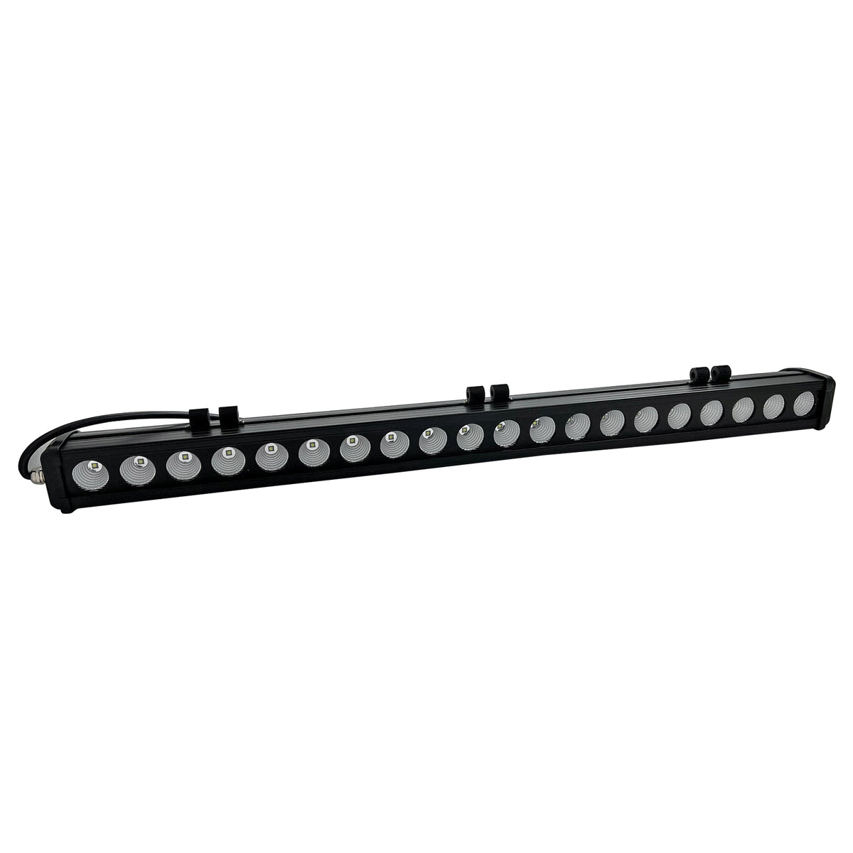 37" 200W 20 LED Light Bar 60 Degree Flood Universal Truck SUV ATV Jeep