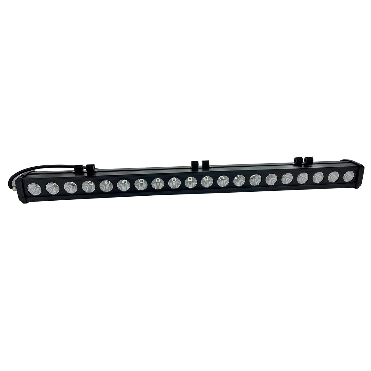 37" 200W 20 LED Light Bar 60 Degree Flood Universal Truck SUV ATV Jeep