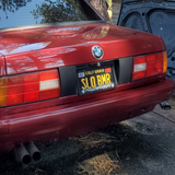 Late Model E30 Plate Filler (Heckblende)