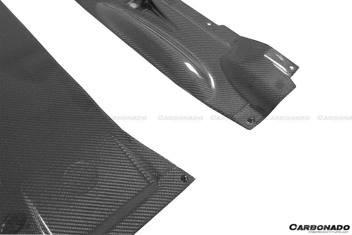 2008-2023 Nissan GTR R35 DBA & EBA VA Style Rear Bumper with Diffuser undertray