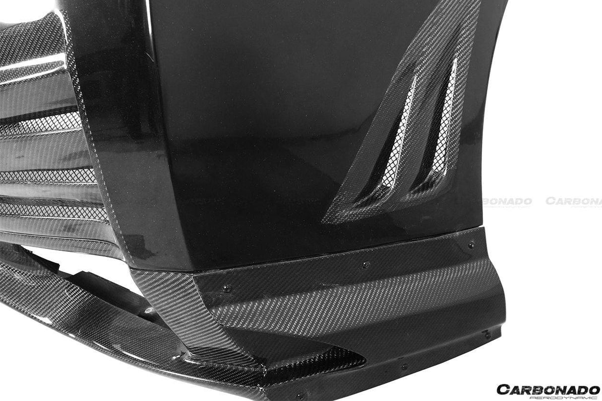 2008-2023 Nissan GTR R35 DBA & EBA VA Style Rear Bumper with Diffuser undertray