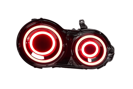 Nissan R35 GTR Red Valenti Style LED Tail Lights (2009 - 2017) - K2 Industries