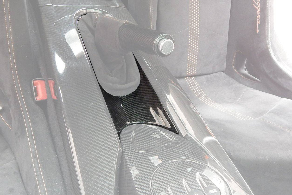 2004-2014 Lamborghini Gallardo OEM Style Carbon Fiber Hnadbrake Surround