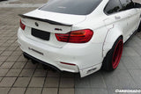 2014-2020 BMW F82  F83 M4 DE Style Carbon Fiber Rear Caps