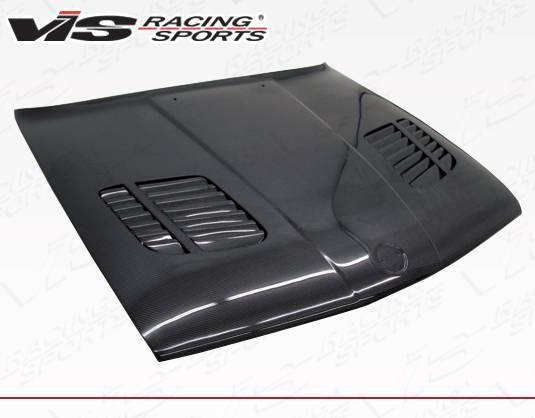 1984-1991 BMW 3 SERIES E30 2 doors 4 doors GTR Style Carbon Fiber Black Hood