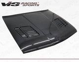 1984-1991 BMW 3 SERIES E30 2 doors 4 doors GTR Style Carbon Fiber Black Hood