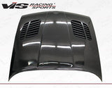 1984-1991 BMW 3 SERIES E30 2 doors 4 doors GTR Style Carbon Fiber Black Hood