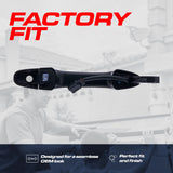 Exterior Door Handle Black Replacement for Honda Civic Hybrid (2012-2015), CR-V (2012-2016) OE Part # 72144-TR0-A11ZD, 72181-T1G-E11ZF | Front Left Driver Side