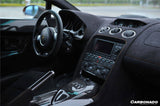 2004-2014 Lamborghini Gallardo Center Console Carbonado (OE) Fits: LP550, LP560, LP570