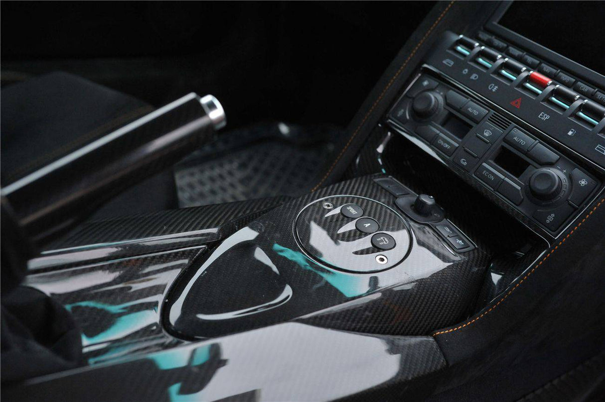 2004-2014 Lamborghini Gallardo OEM Style Carbon Fiber Center Console