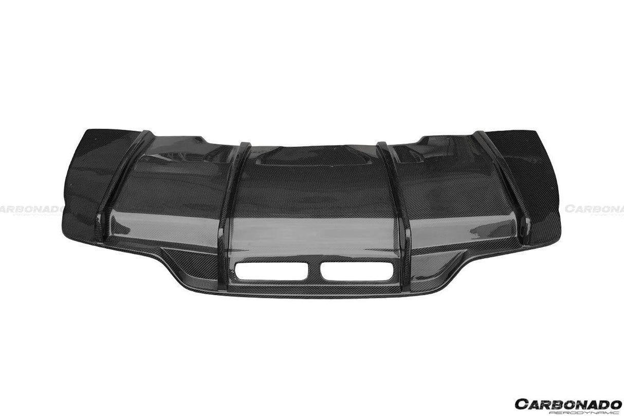 2015-2021 Mercedes Benz W205 C63  S AMG Sedan PS Style Rear Diffuser