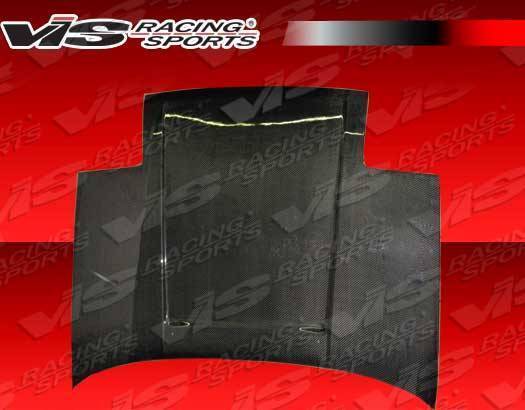 1985-1989 Toyota MR2 2 doors OEM Style Carbon Fiber Black Hood