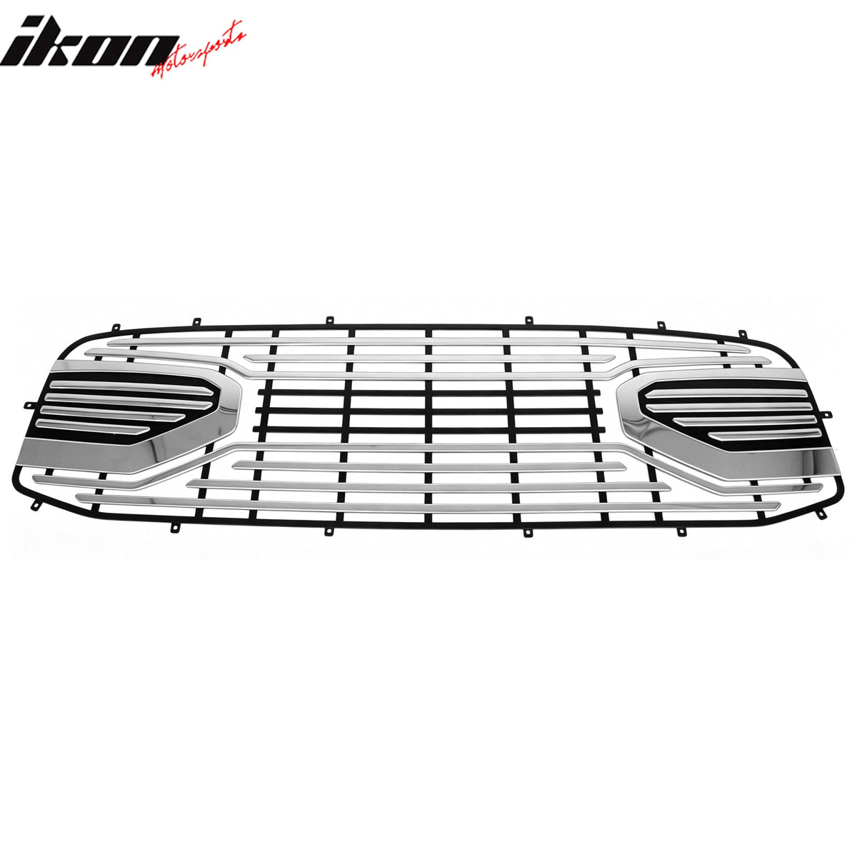 2006-2008 Dodge Ram 1500 & 06-09 Ram 2500/3500 Front Grille Chrome & Black