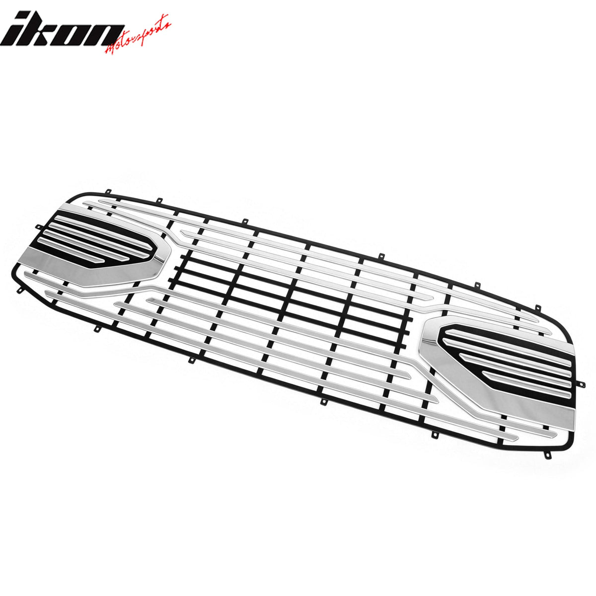 2006-2008 Dodge Ram 1500 & 06-09 Ram 2500/3500 Front Grille Chrome & Black