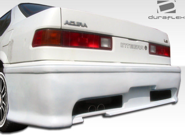 1986-1989 Acura Integra 4DR Duraflex Type M Rear Bumper Cover - 1 Piece (S)
