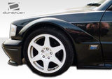 1984-1993 Mercedes 190 W201 Duraflex Evo 2 Wide Body Fender Flares - 6 Piece