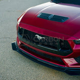 2024+ S650 Mustang Real Carbon Fiber Hood Vent | Direct Replacement