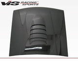 1987-1993 Ford Mustang 2 doors Cobra R 2000 Style Carbon Fiber Black Hood