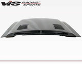 1987-1993 Ford Mustang 2 doors GT 500 Style Carbon Fiber Black Hood