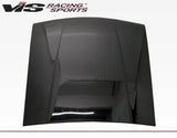 1987-1993 Ford Mustang 2 doors OEM Style Carbon Fiber Black Hood
